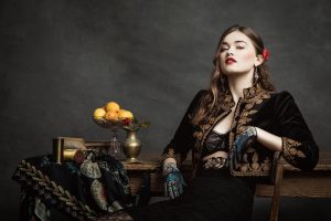 gants femme Brokante modèle Flamenco