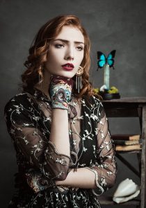 gants femme cuir Brokante modèle Souvenir