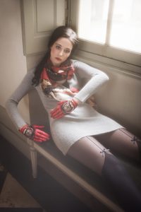 gants rouge