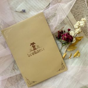 packaging cadeau pour étole femme brokante