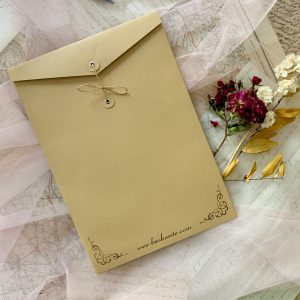 packaging cadeau pour étole femme brokante