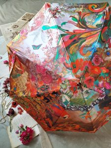 parapluie rouge