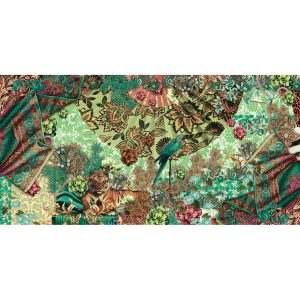 étole croisière EX VOTO MALACHITE de la marque MAISON BROKANTE