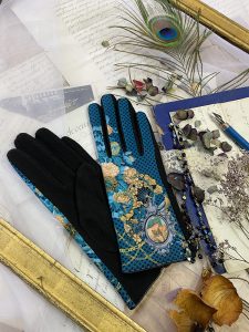 Gants paume laine pour femme, modèle CHARME