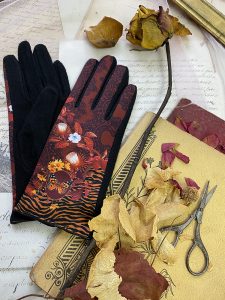 Gants paume laine pour femme, modèle DIADÈME
