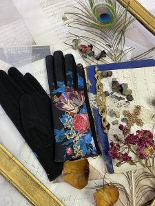 Gants paume laine pour femme, modèle HAMLET