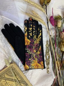 Gants paume laine pour femme, modèle RONSARD