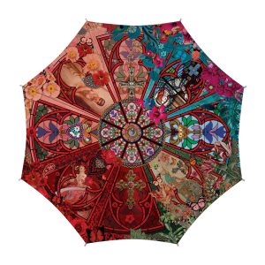 parapluie EX VOTO RUBIS - rouge inspiration spirituelle