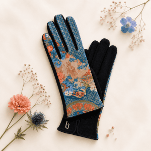 gants laine CAMÉLIA SÉPIA