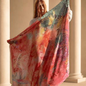 grand carré cachemire ISPAHAN 130x130cm